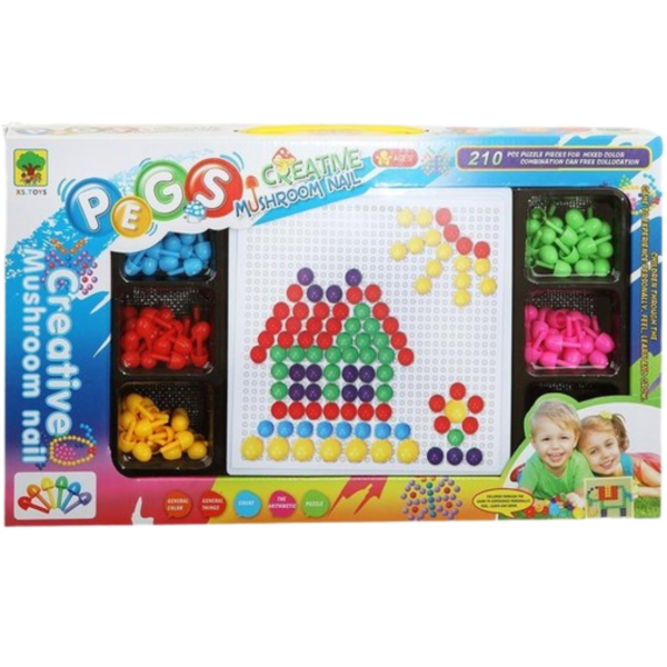 Creative Mushroom Nail stecknadeln 210-teilig