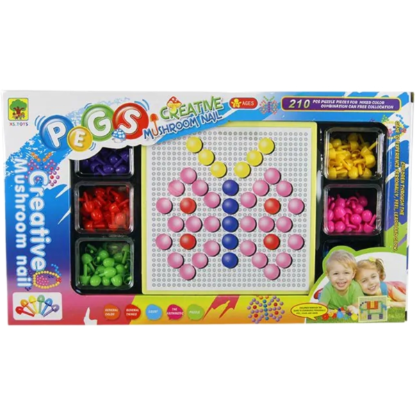 Creative Mushroom Nail stecknadeln 210-teilig