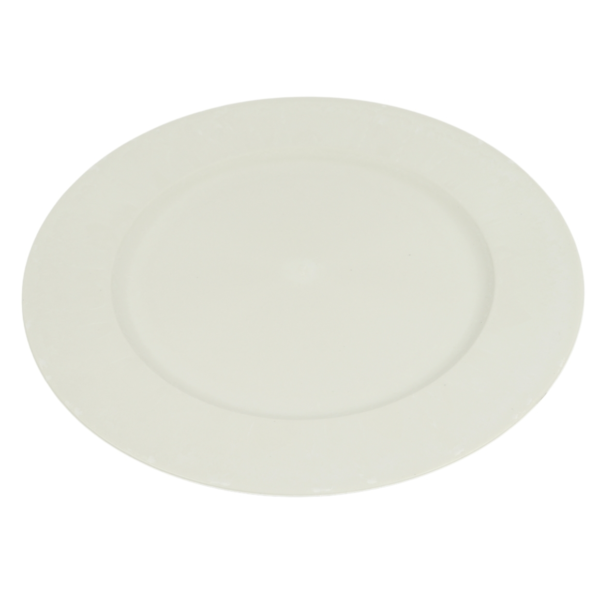 HBX decoratie bord licht grijs 33 cm