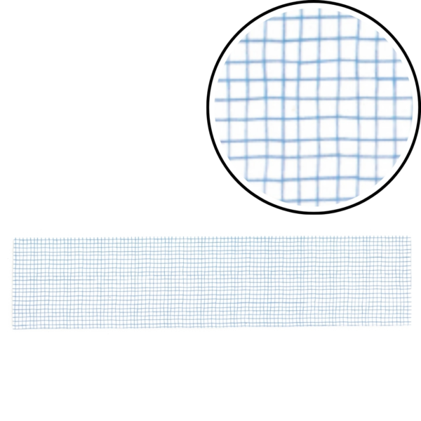 (R) Tchibo Tischläufer blau/weiß 180 x 40 cm VE46