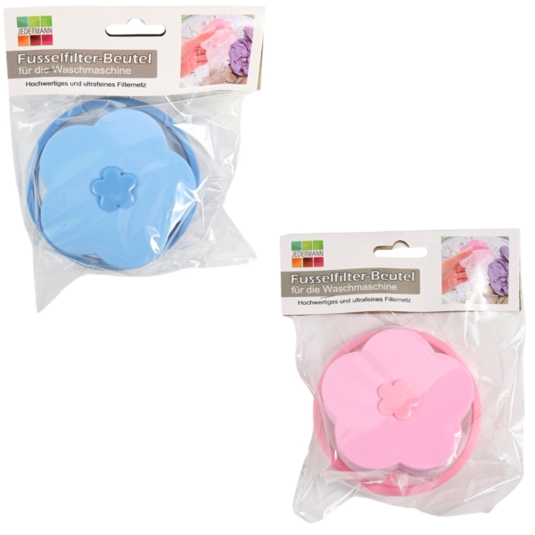 Wasmachine pluis- en haarverwijderaar 18 cm 2 assorti
