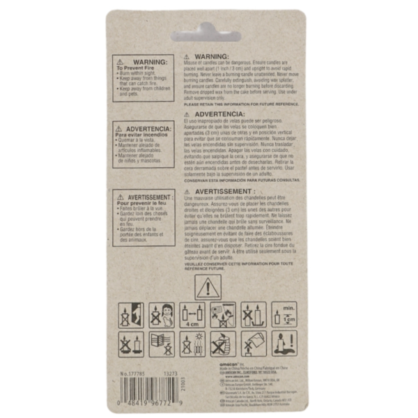 Cijferkaars 5 jaar 13,5 cm