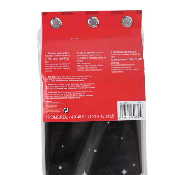 Wanddecoratie sterrenhemel 12 meter