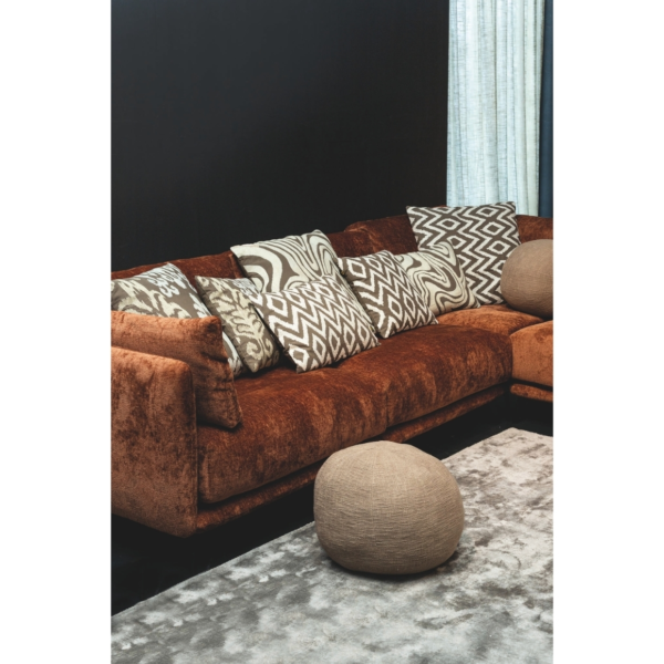 PTMD poef Sanah bruin 40 cm