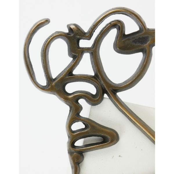 Light & Living Wanddekoration Face antik bronze 35 cm