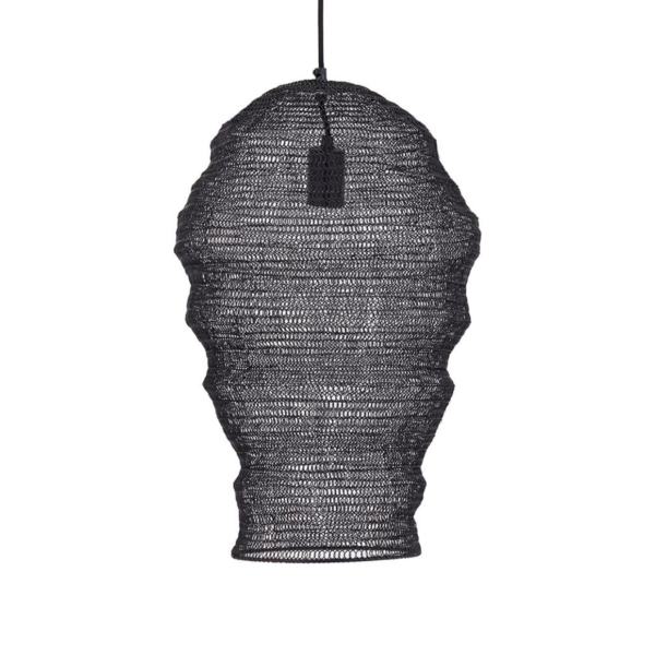 PTMD hanglamp Miko S zwart 50 cm