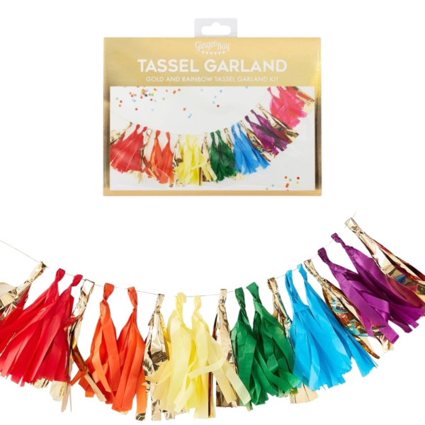 Ginger Ray slinger franje crêpe papier en folie 1,5 m