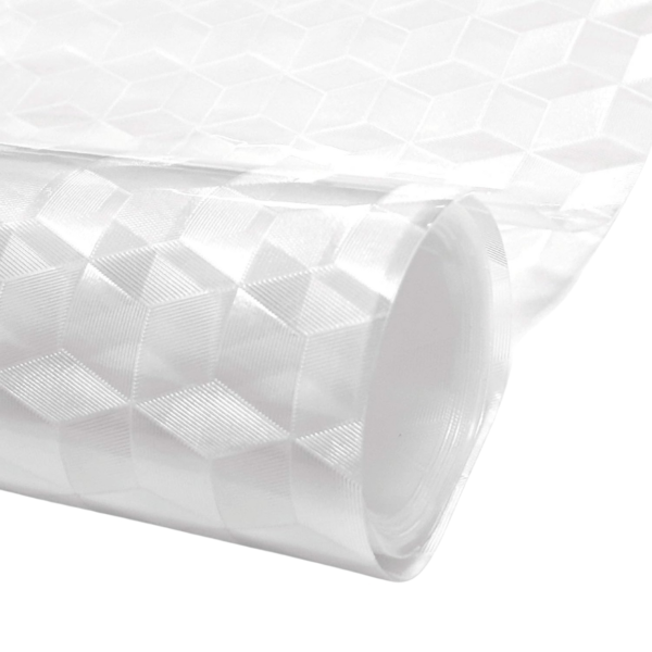 Fensterfolie mit Motiv Würfel 45 x 150 cm