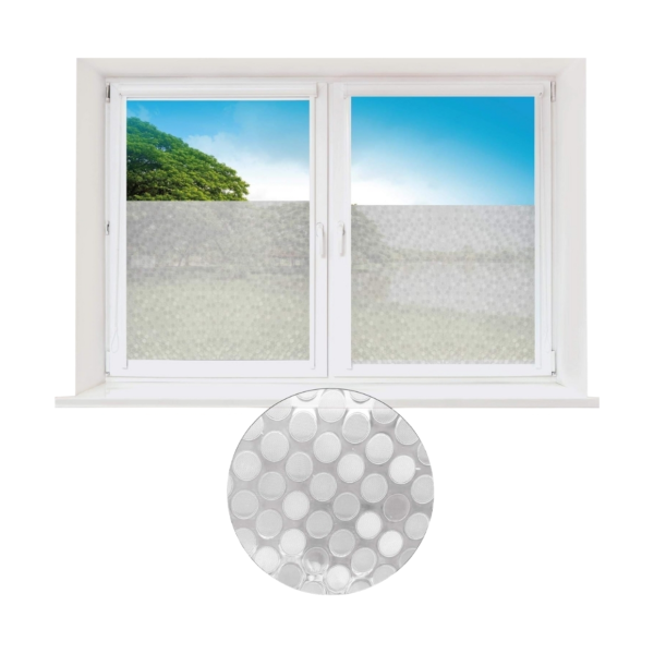 Fensterfolie mit Motiv Dots 60 x 150 cm