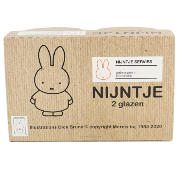 Nijntje longdrinkglazen 330 ml set 2 stuks