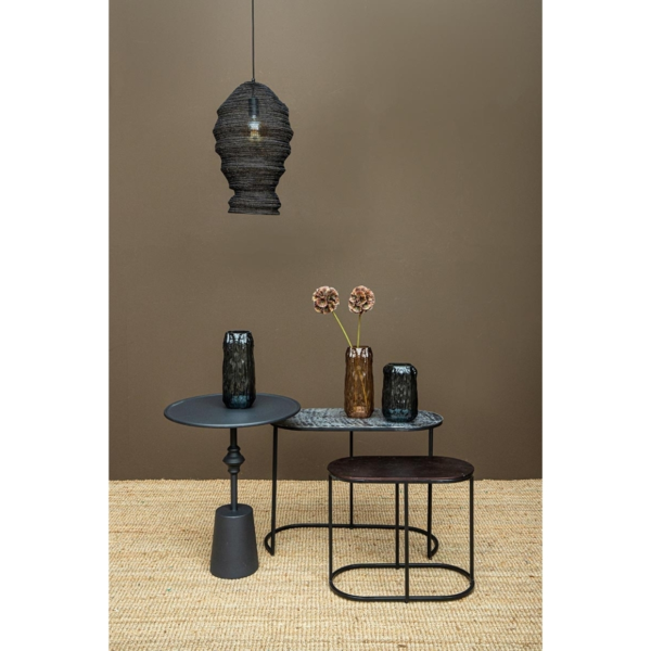 PTMD bijzettafel Janca aluminium 69 cm set van 2