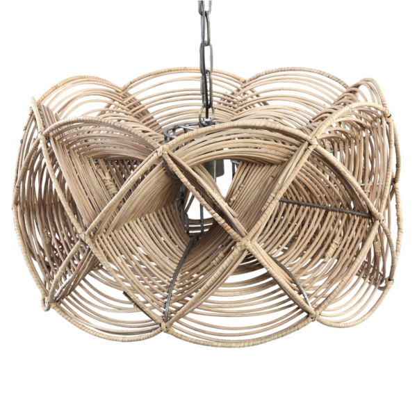 PTMD Hängelampe Yena Rattan Natur 57 cm