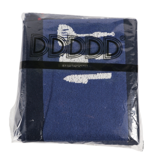 DDDDD keukendoek blauw 50 x 55 cm