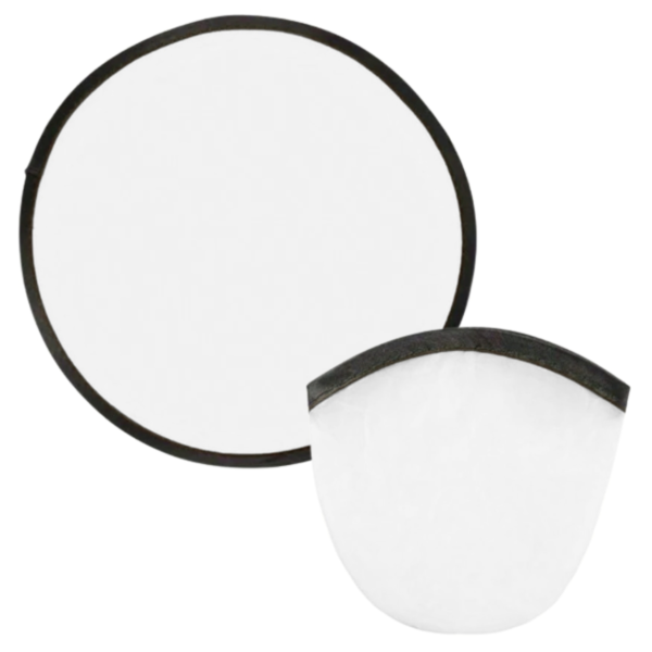 Frisbee opvouwbaar wit 25 cm