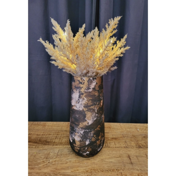 Countryfield Kunsttak Astilbe LED op batterij lichtbruin 90 cm