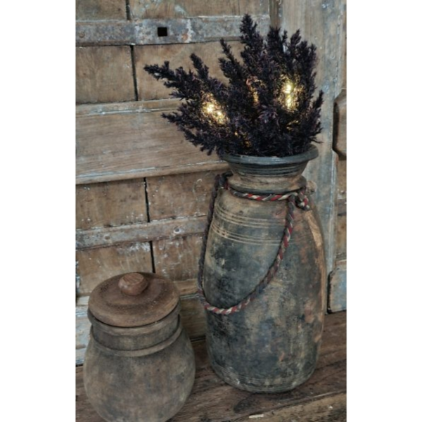 Countryfield Kunsttak Astilbe LED op batterij zwart 90 cm