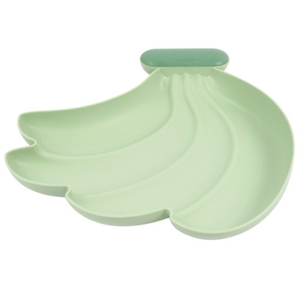 Fruitschaal banaan 27 cm 3 assorti