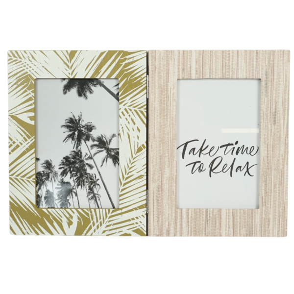 Fotolijst tweeluik 10 x 15 cm