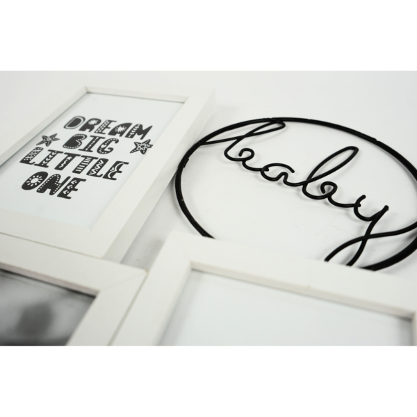 Fotolijst Baby collage 3 Fotos 10 x 15 cm