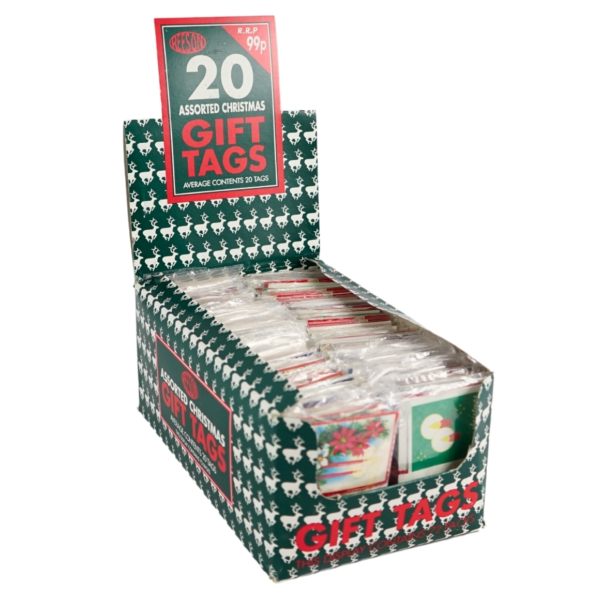 Weihnachtsgeschenkkarten sortiert Satz von 20