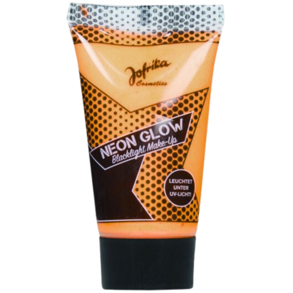 Jofrika Cosmetics blacklight make-up oranje 30 ml