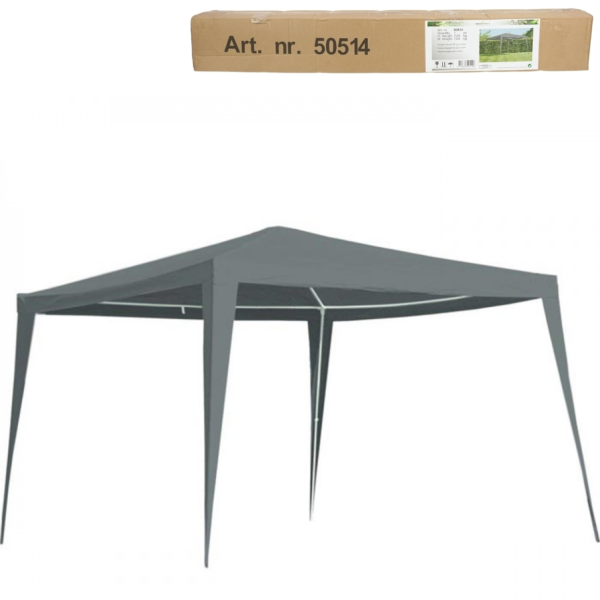 Lesli Living partytent grijs 3 x 3 meter