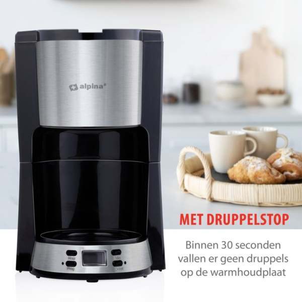 Alpina koffiezetapparaat 1,5 l 1000W