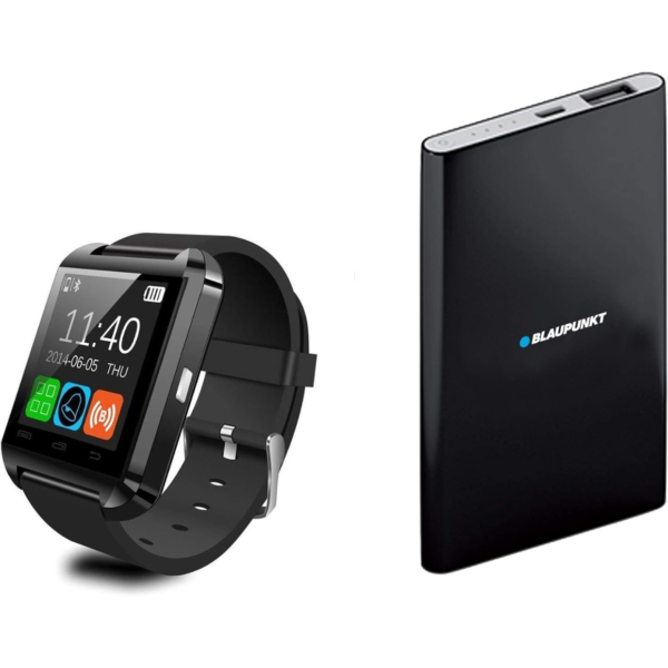 Blaupunkt BLP1800 Smartwatch met powerbank 4.000 mAh