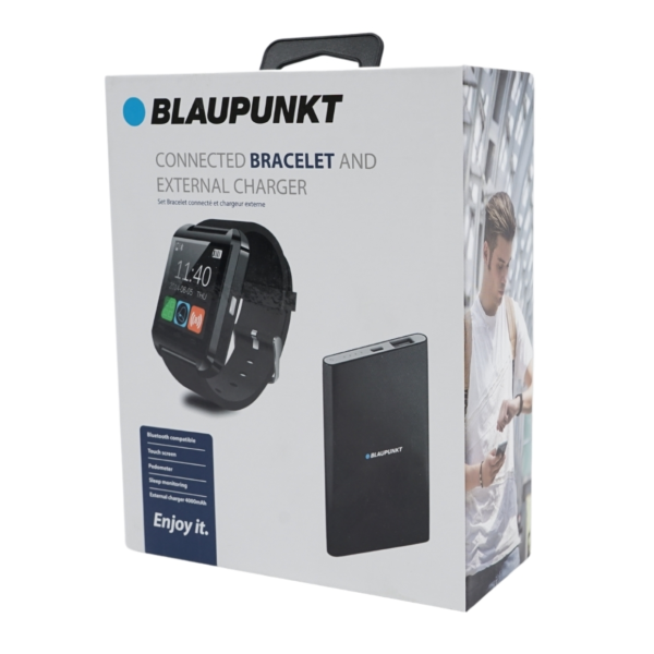 Blaupunkt BLP1800 Smartwatch met powerbank 4.000 mAh