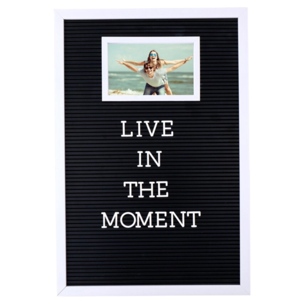 Letterbord met fotolijst 45 cm