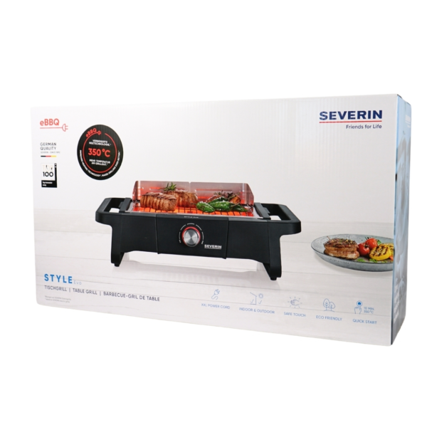Severin PG 8123 elektrische BBQ EU-stekker 2.500 watt