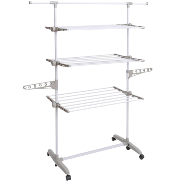 Droogrek opvouwbaar grijs 157 cm