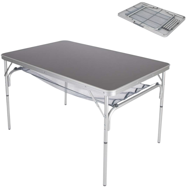 Bo-Camp campingtafel inklapbaar aluminium 118 cm