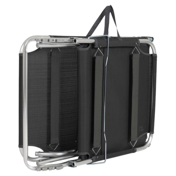 Bo-Camp ligbed Florence inklapbaar antraciet 189 cm