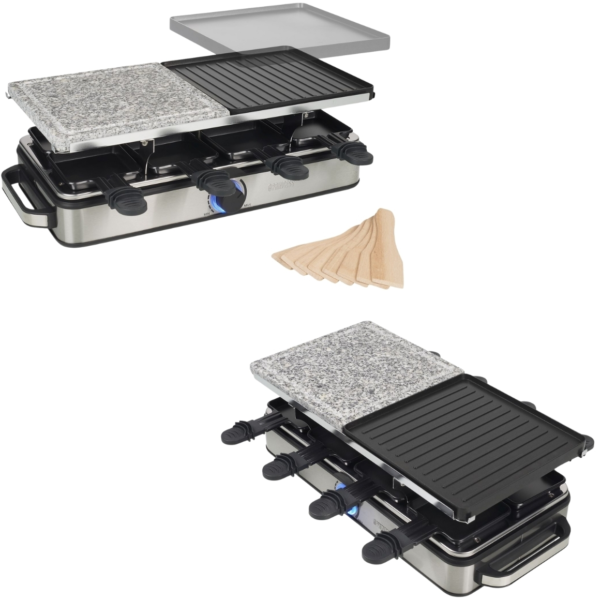 Princess steen en grill Deluxe raclette 1400W