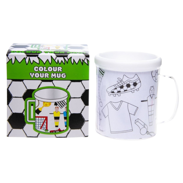 Färbe deinen eigenen Becher Fuß?ball 250 ml
