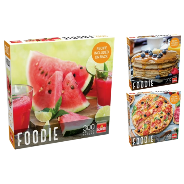 Goliath puzzel Foodie 300 stukjes 3 assorti