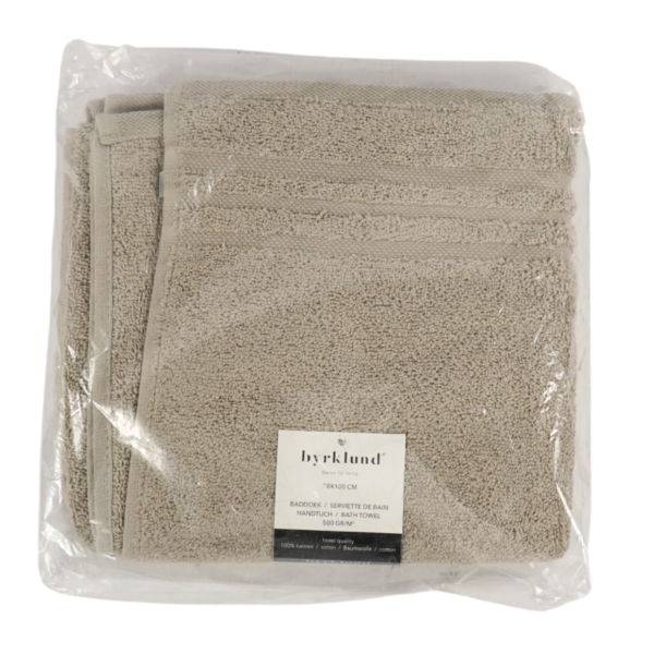 Byrklund badhanddoek bruin 50 x 100 cm