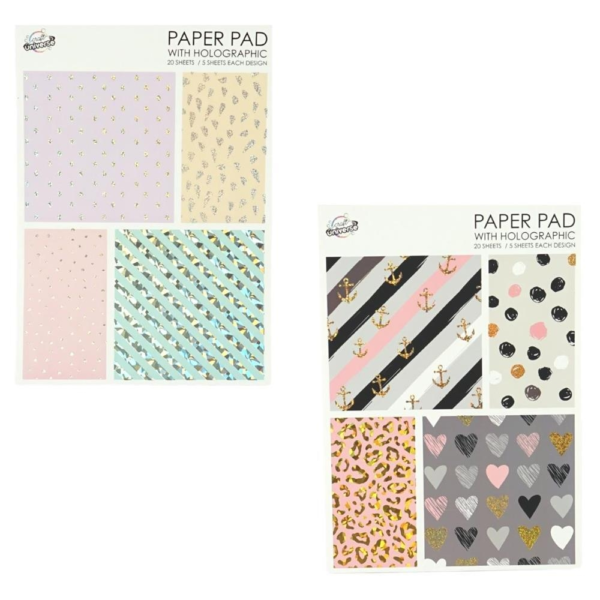 Craft universe knutselpapier 20 vellen 30 cm assorti
