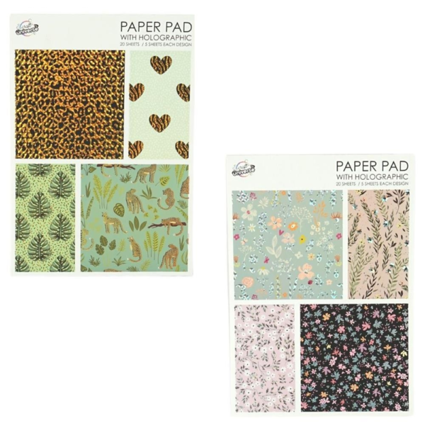 Craft universe knutselpapier 20 vellen 30 cm assorti