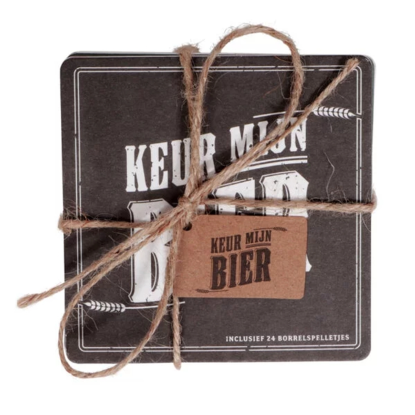 SENZA bierviltjes 9,5 x 9,5 cm set van 20