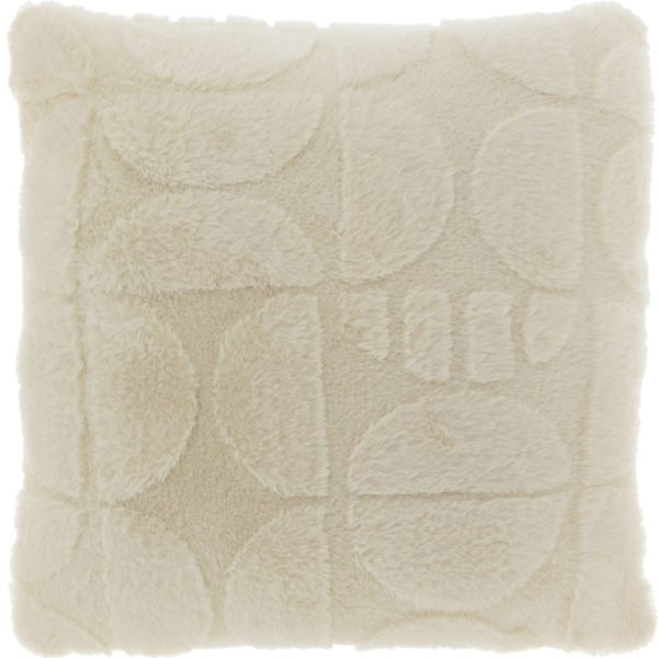 Unique Living kussen Milan dove white 45 x 45 cm