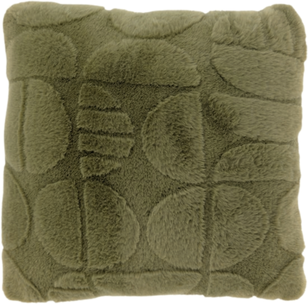 Unique Living kussen Milan winter green 45 x 45 cm