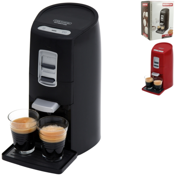 Inventum Koffiepadmachine 1,3 l EU stekker 34 cm 2 assorti