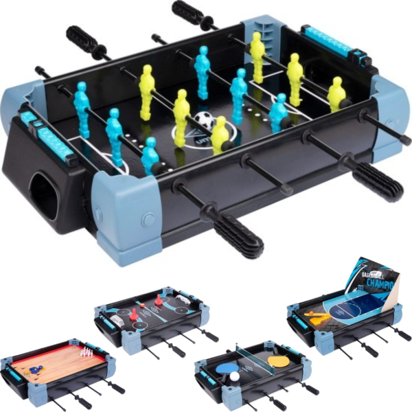 Umbro Tischfußball 5-in-1 Spiel 40 CM
