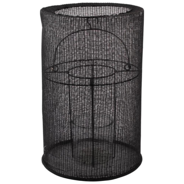 Gusta lantaarn katoen zwart 46 cm