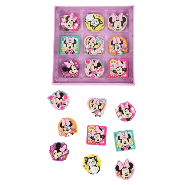 Licentie stickers 3 cm 36 stuks 5 assorti