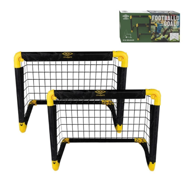 Umbro Voetbaldoeltjes 50 cm set van 2