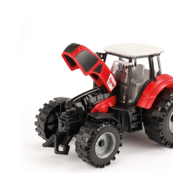 Toi-Toys tractor rood 15 cm