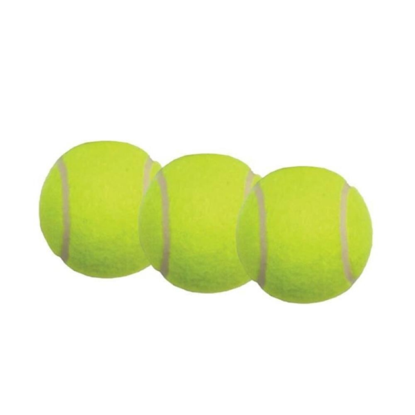 Summerplay tennisballen geel 6,3 cm set van 3